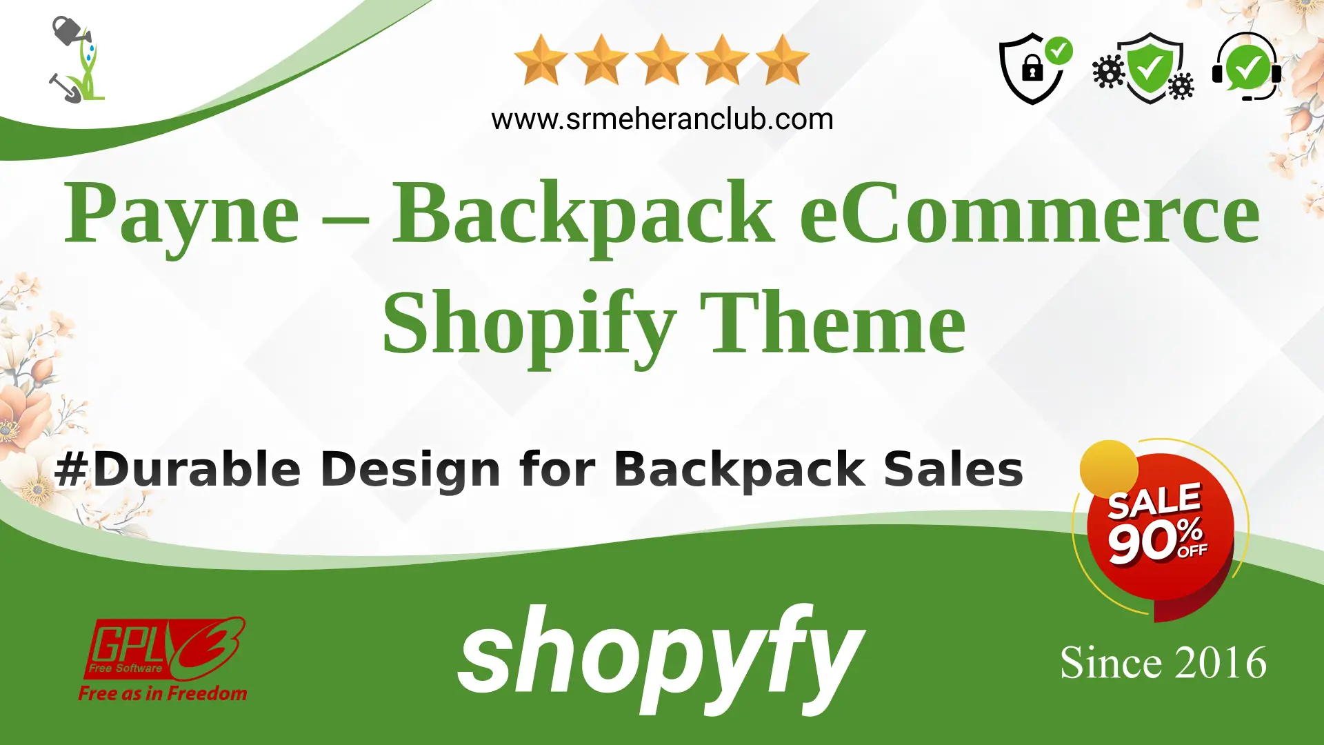 Payne – Backpack eCommerce Shopify Theme — Theme by Templatemonster