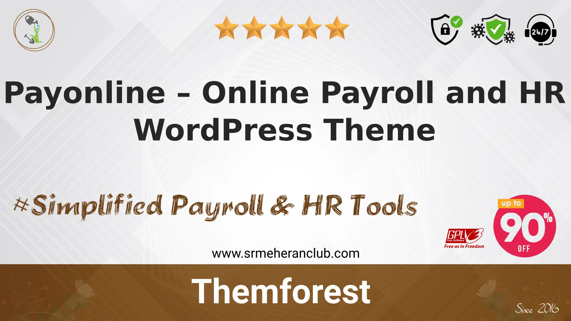 Payonline – Online Payroll and HR WordPress Theme