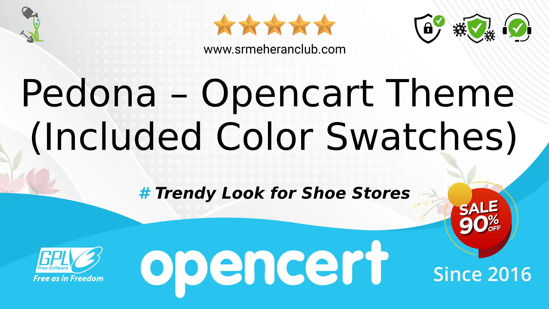 Pedona – Opencart Theme (Included Color Swatches)