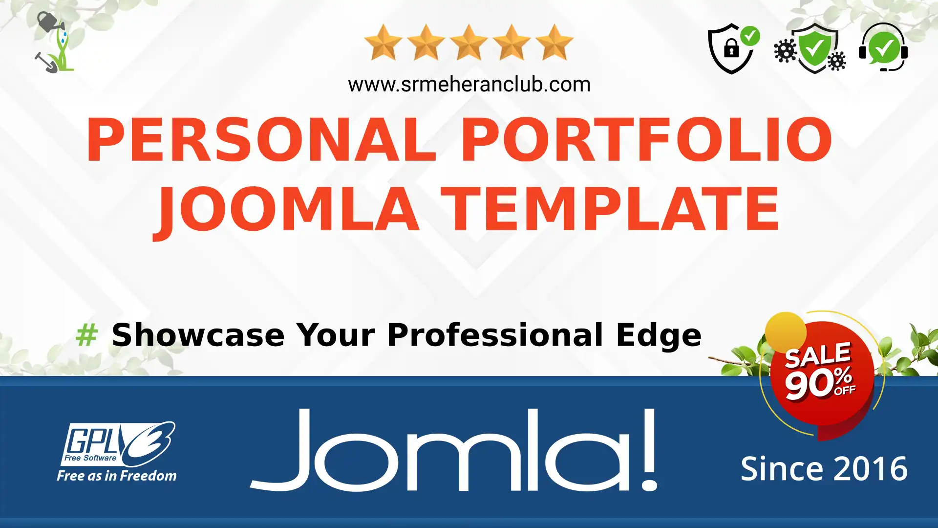 Personal Portfolio Joomla Template — Theme by Templatemonster