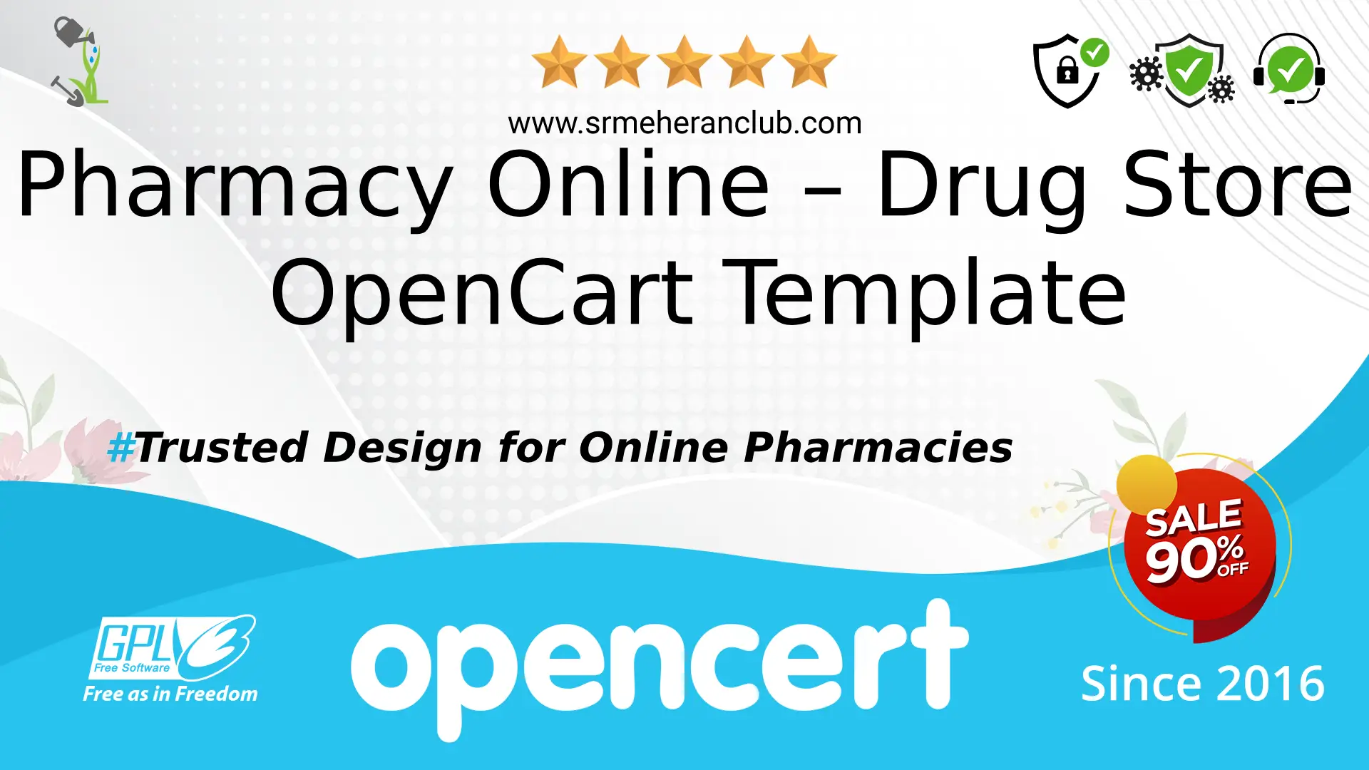 Pharmacy Online – Drug Store OpenCart Template — Template by Templatemonster