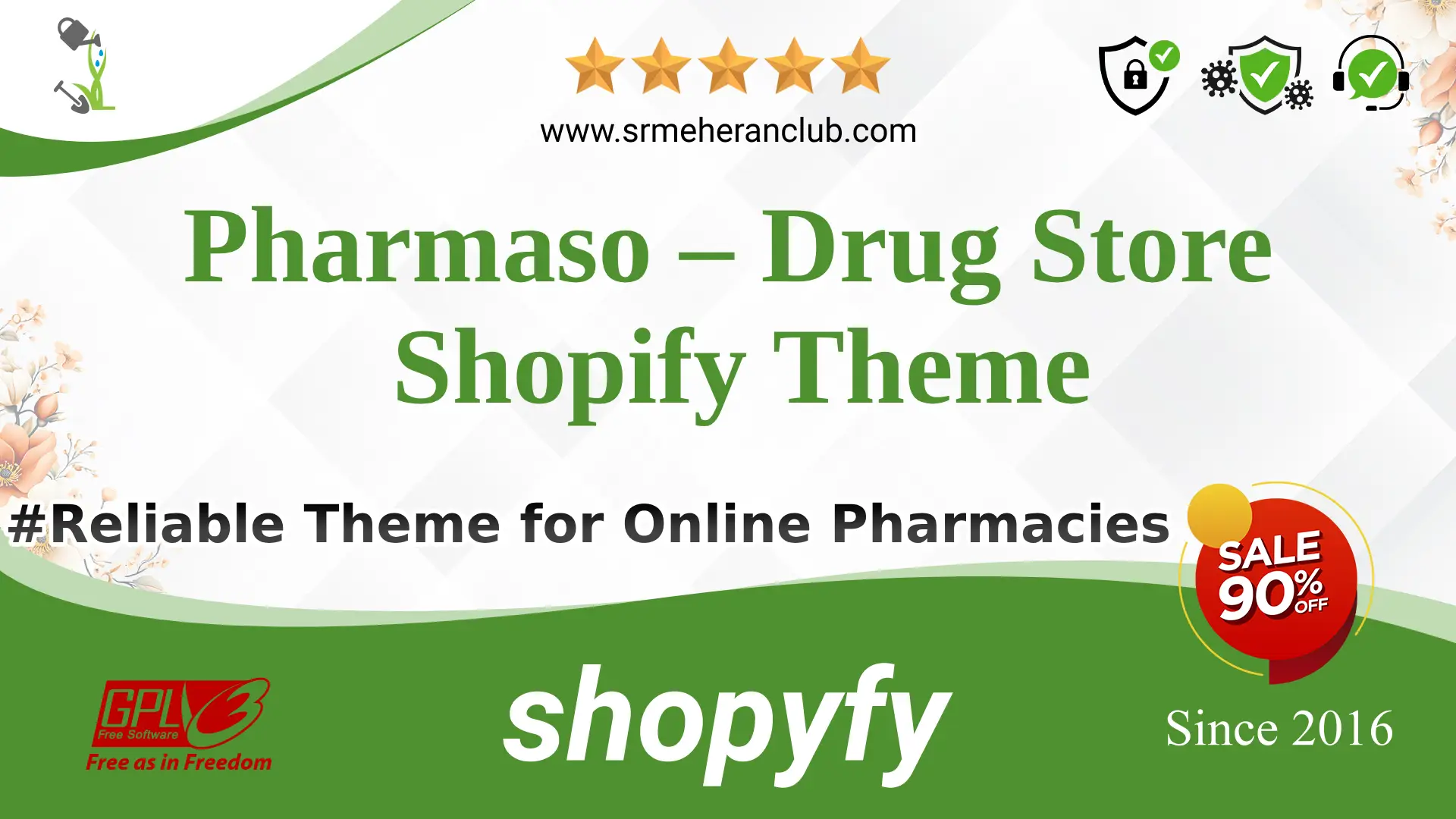 Pharmaso – Drug Store Shopify Theme — Theme by Templatemonster