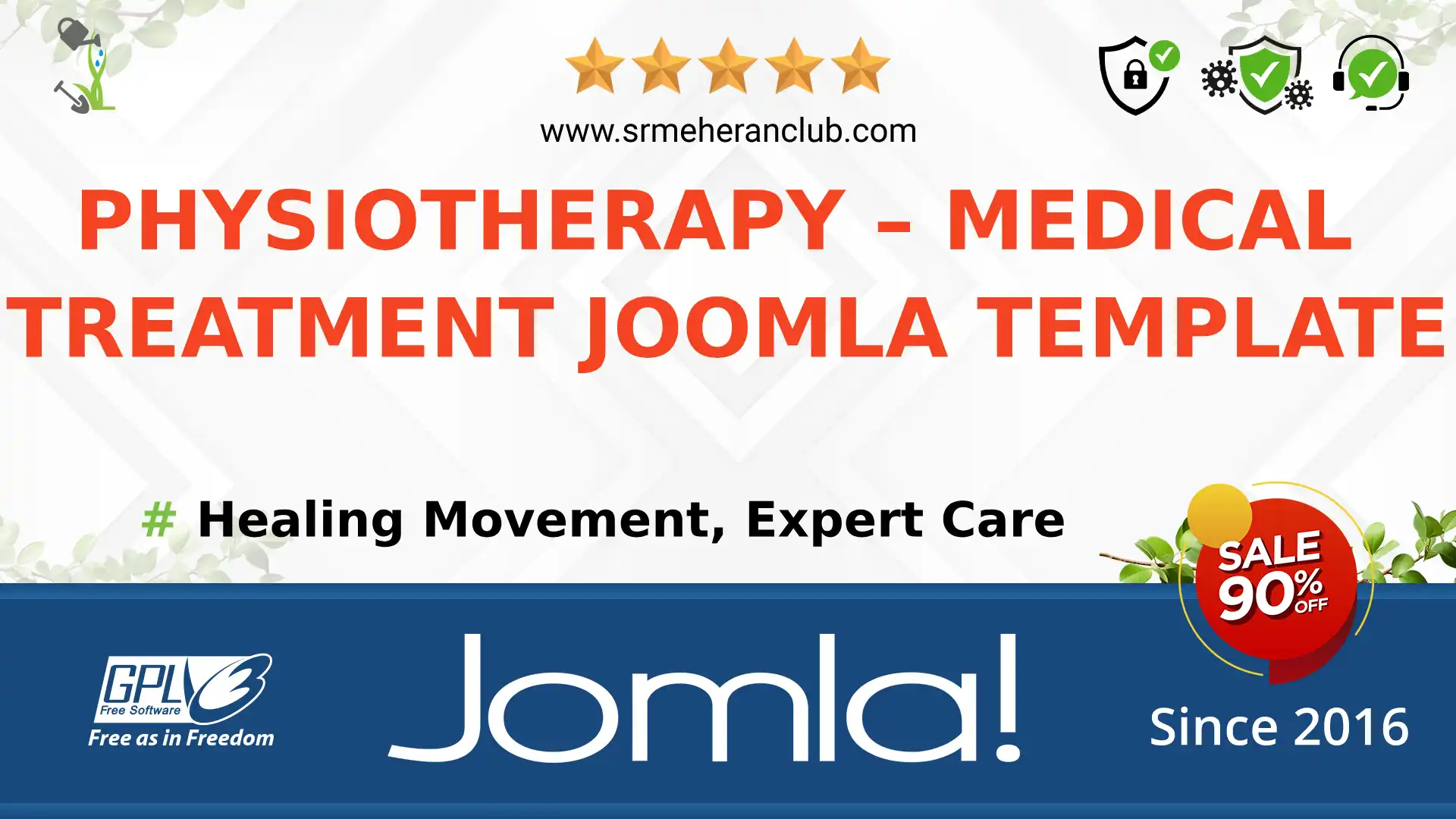 Physiotherapy – Medical Treatment Joomla Template — Theme by Templatemonster