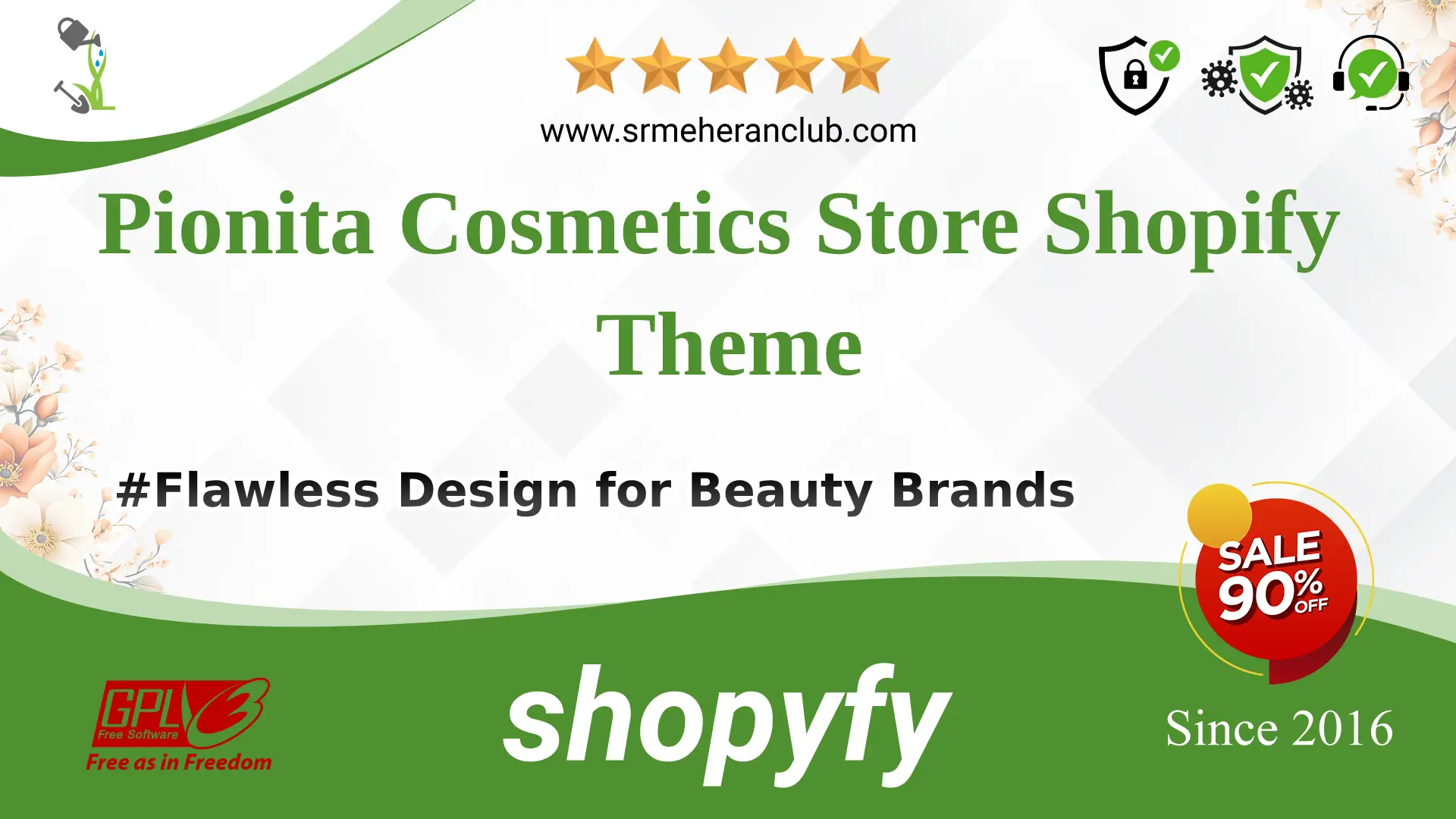 Pionita Cosmetics Store Shopify Theme — Theme by Templatemonster