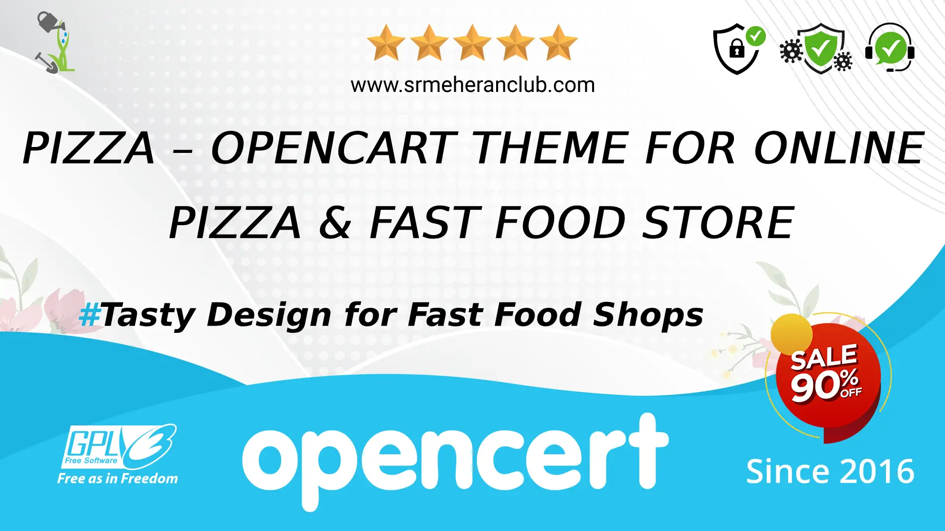 Pizza – OpenCart Theme for Online Pizza & Fast Food Store — Template by Templatemonster