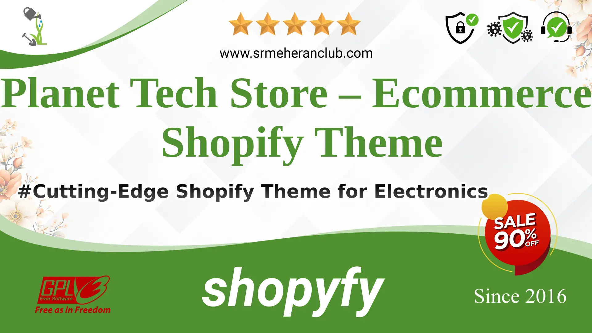 Planet Tech Store – Ecommerce Shopify Theme — Theme by Themeforest