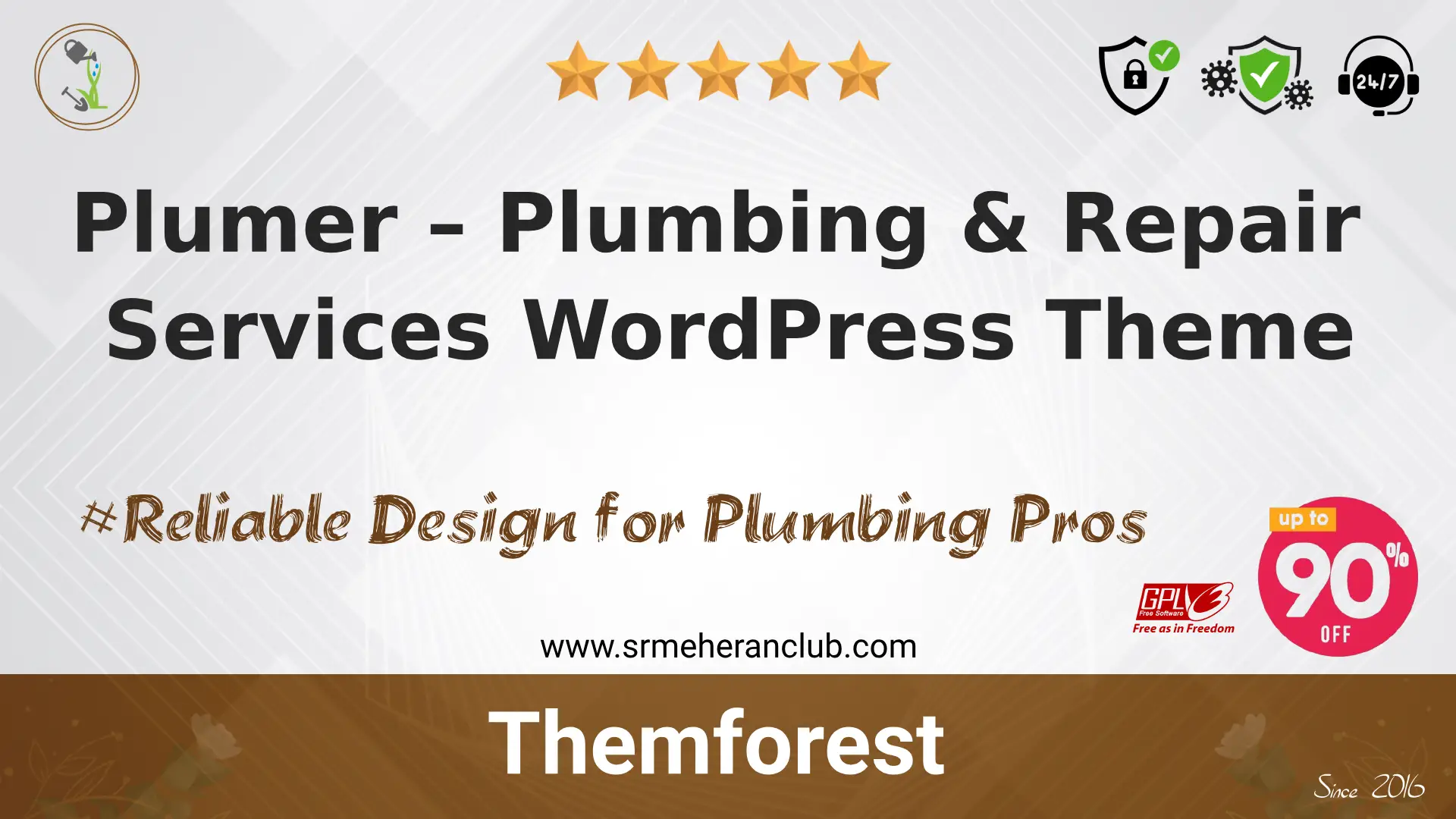 Plumer – Plumbing & Repair Services WordPress Theme