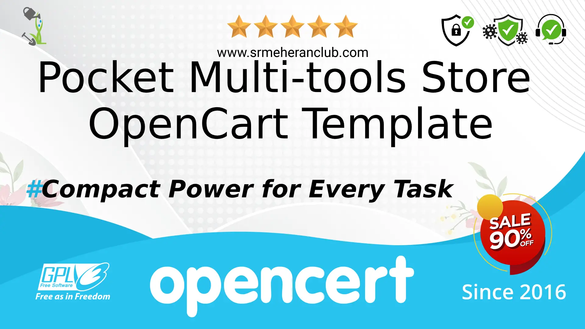Pocket Multi-tools Store OpenCart Template — Template by Templatemonster