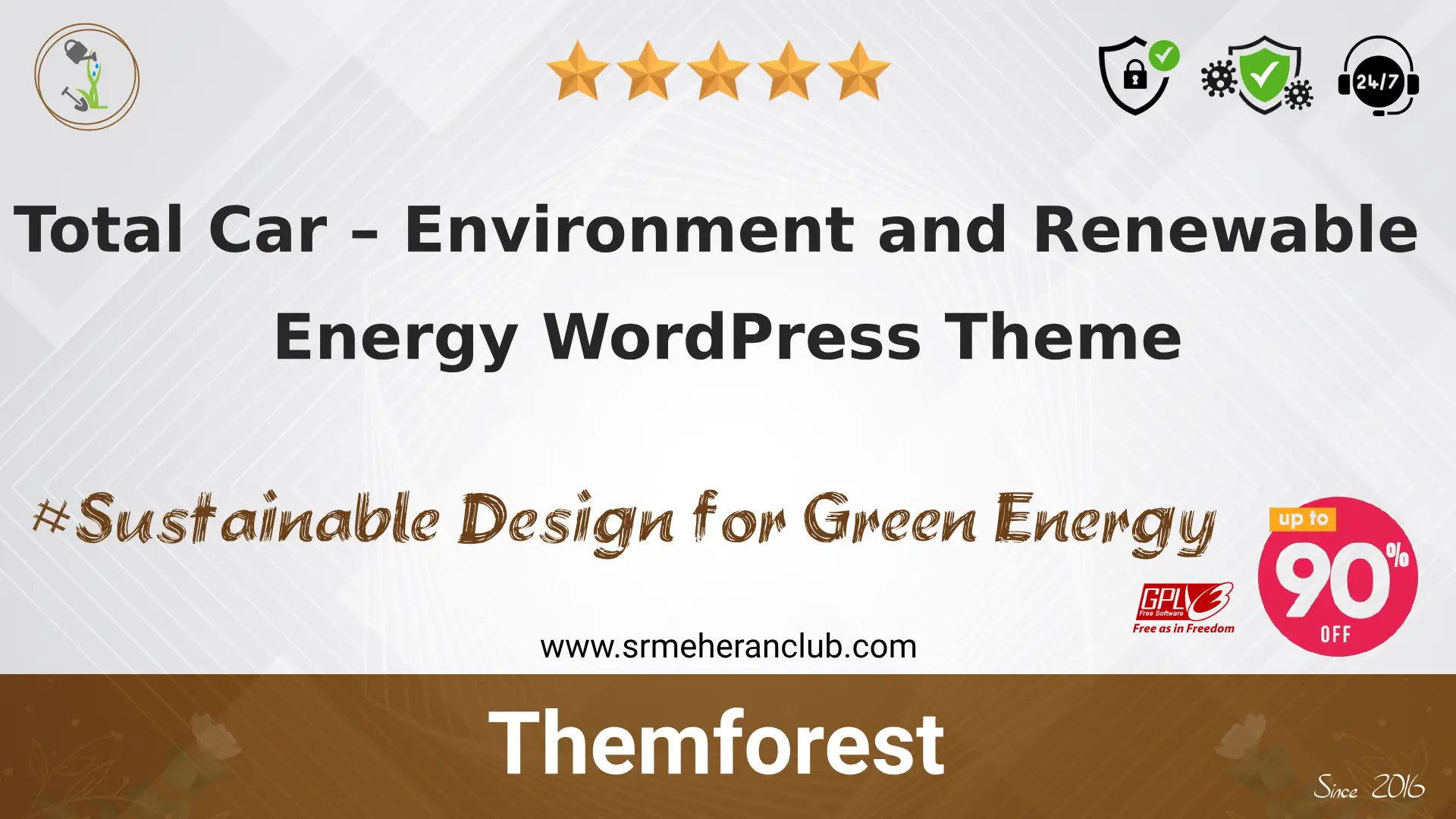 Podgorica – Environment and Renewable Energy WordPress Theme — Theme by Themeforest