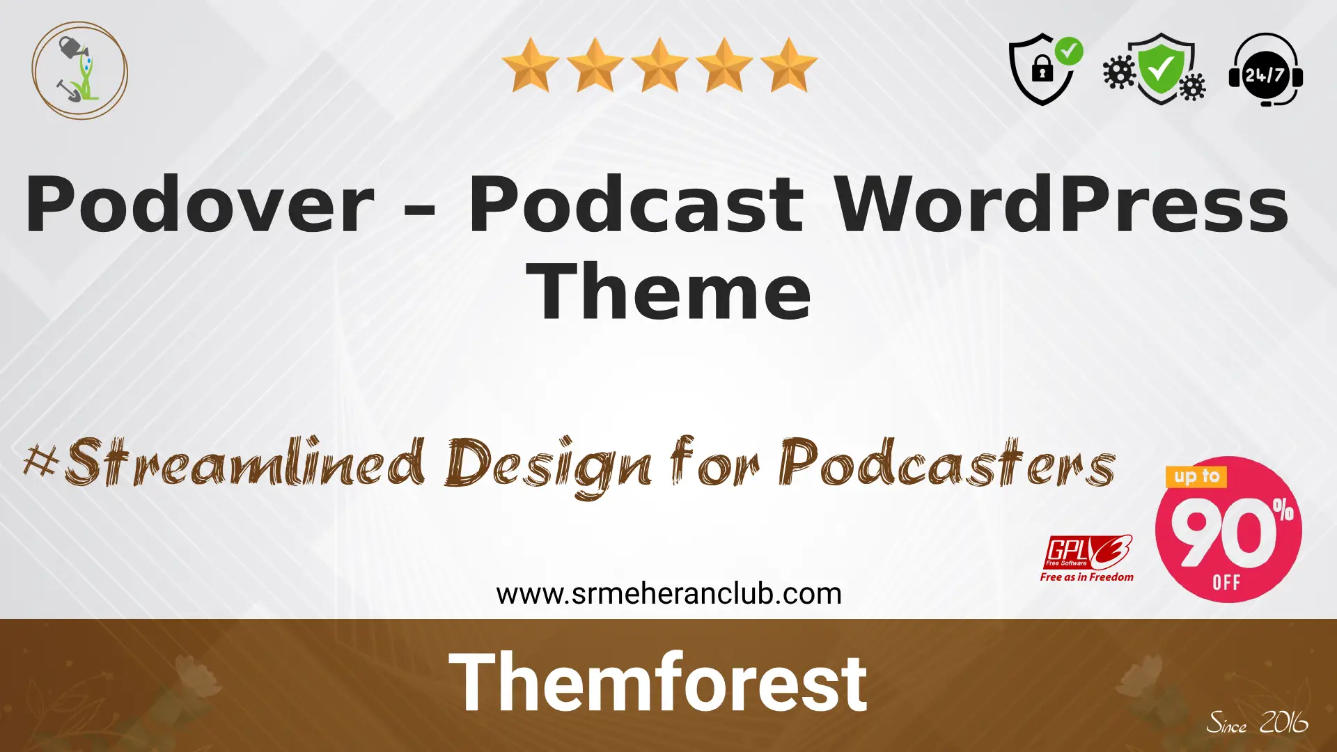 Podover – Podcast WordPress Theme