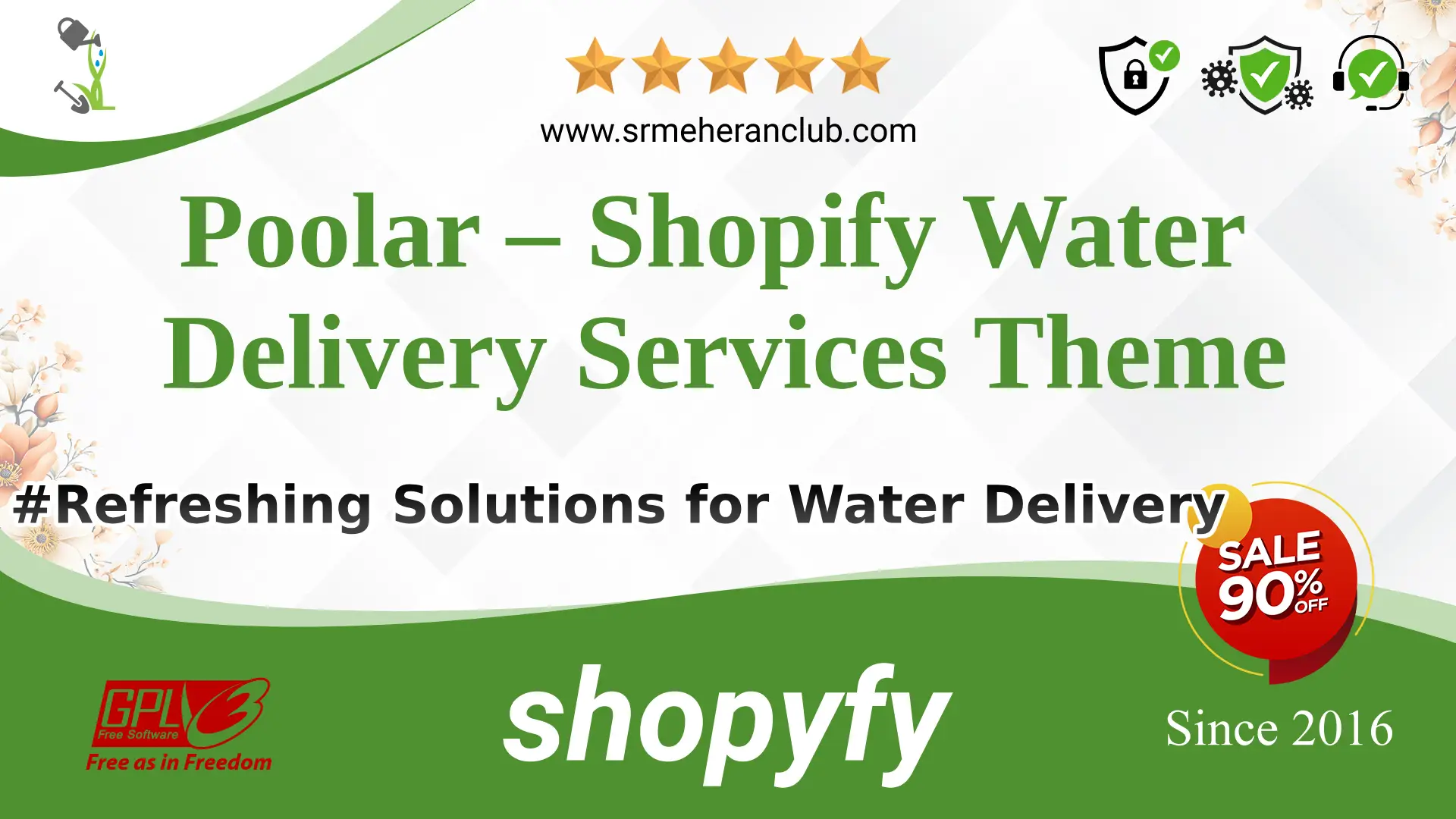 Poolar – Shopify Water Delivery Services Theme — Theme by Templatemonster