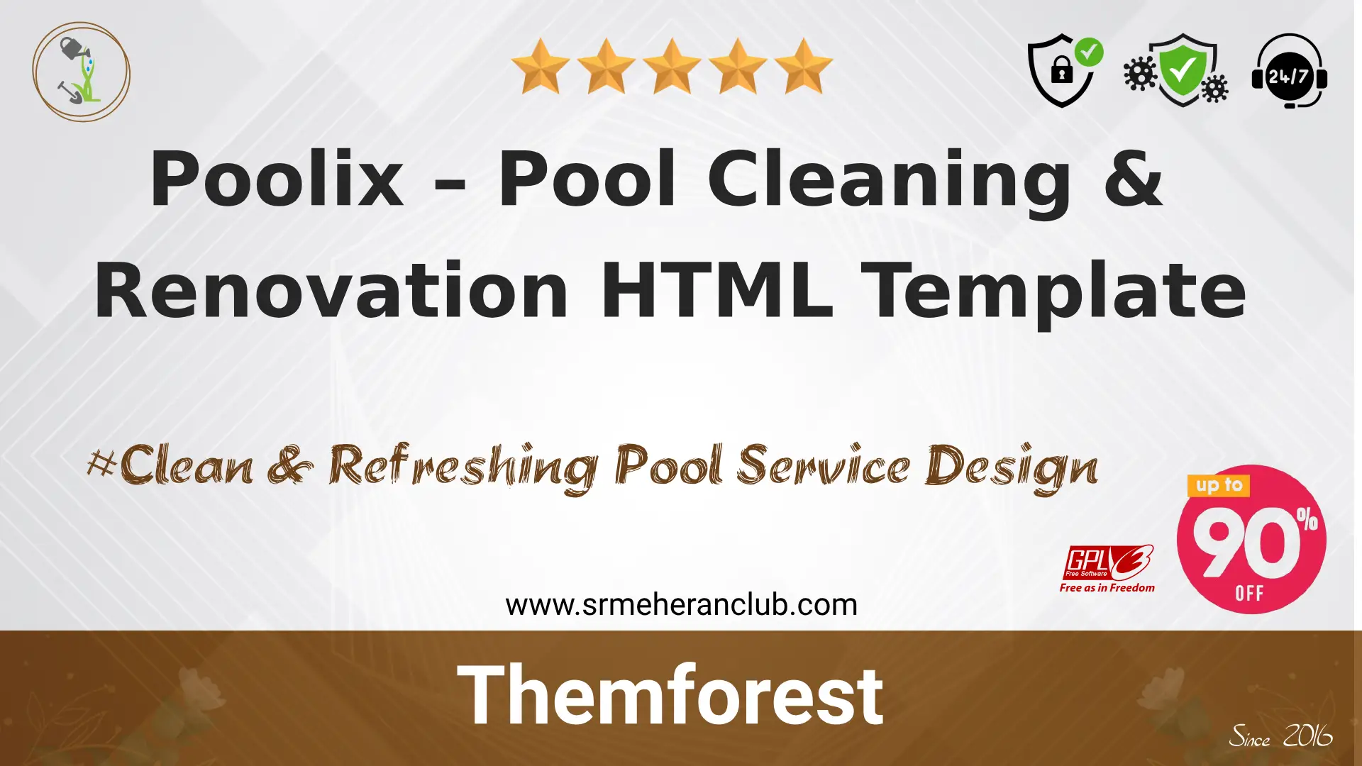 Poolix – Pool Cleaning & Renovation HTML Template — Template by Themeforest