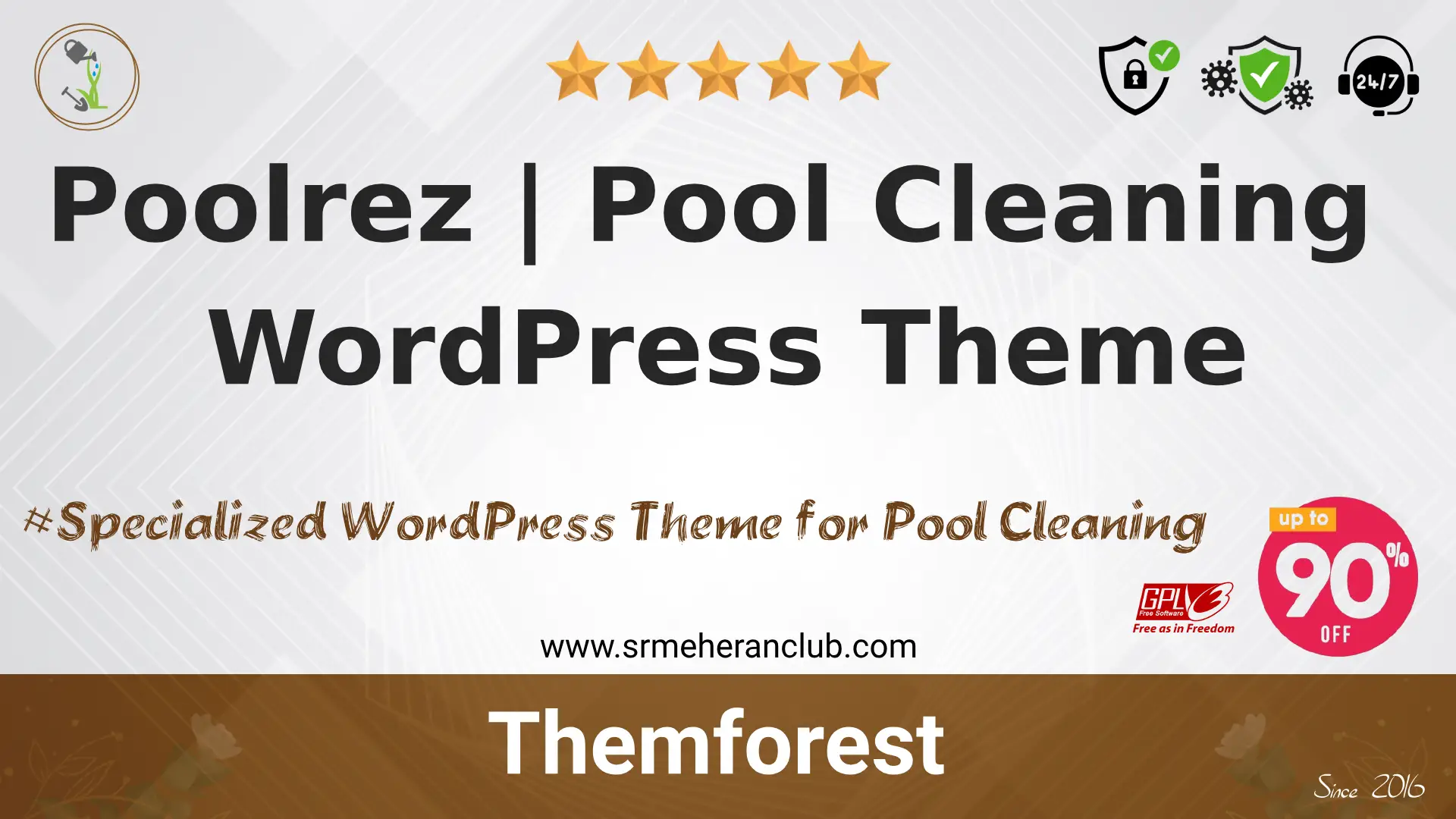 Poolrez | Pool Cleaning WordPress Theme — Theme by Themeforest