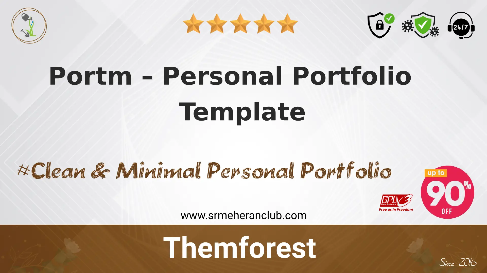 Portm – Personal Portfolio Template