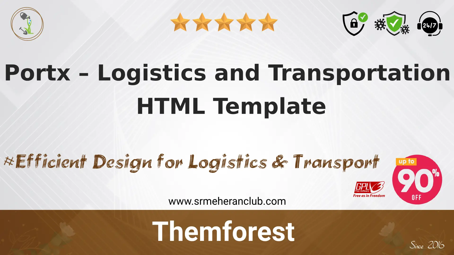 Portx – Logistics and Transportation HTML Template — Template by Themeforest