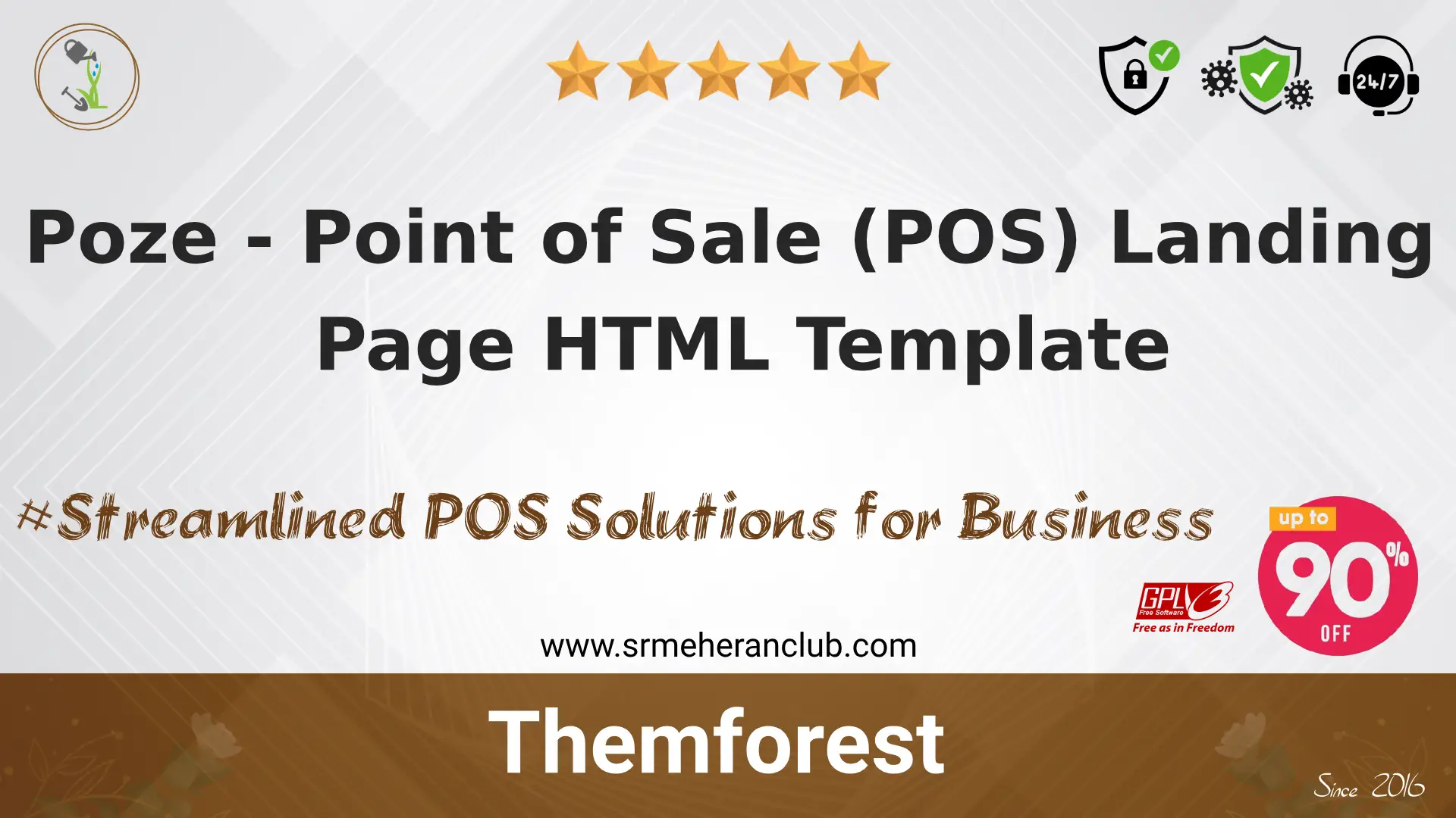 Poze – Point of Sale (POS) Landing Page HTML Template — Template by Themeforest