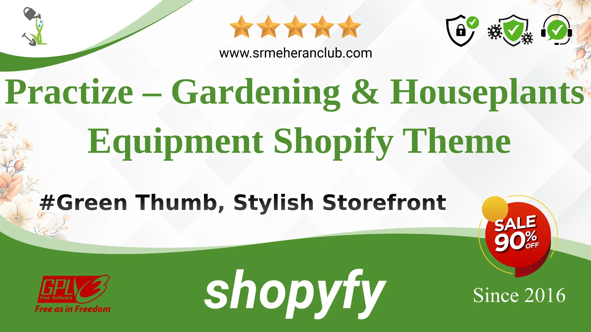 Practize – Gardening & Houseplants Equipment Shopify Theme — Theme by Templatemonster