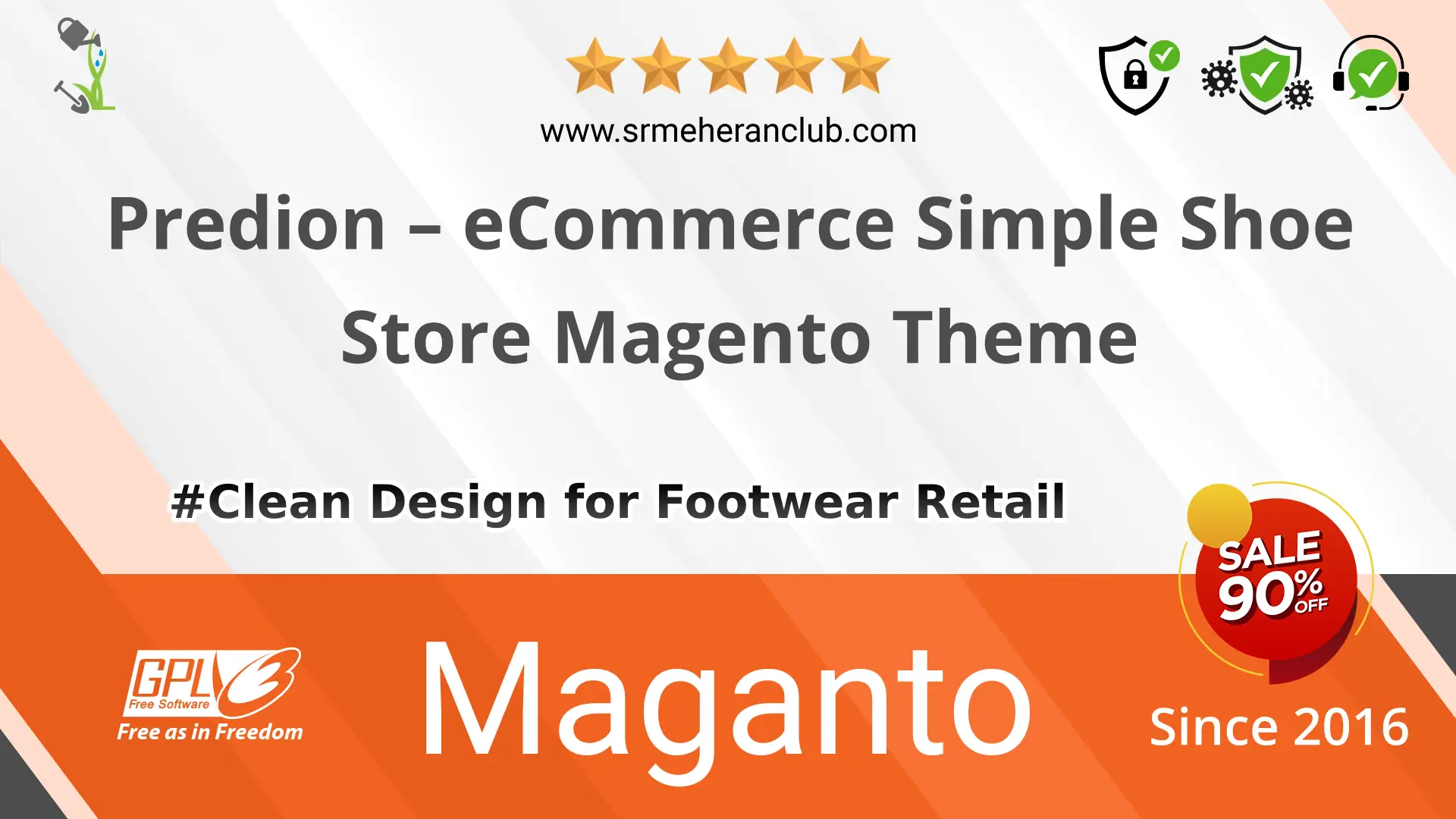 Predion – eCommerce Simple Shoe Store Magento Theme