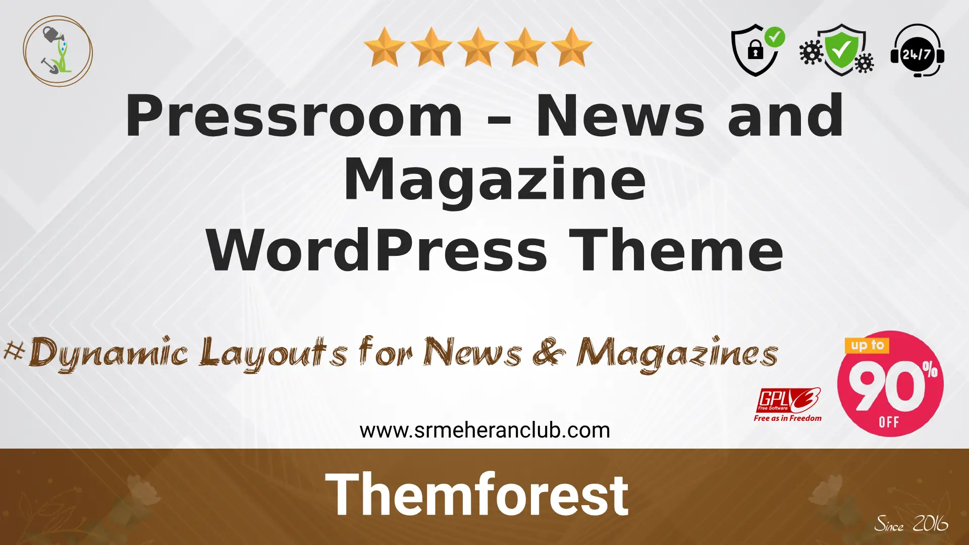 Pressroom – News and Magazine WordPress Theme — Theme by Themeforest