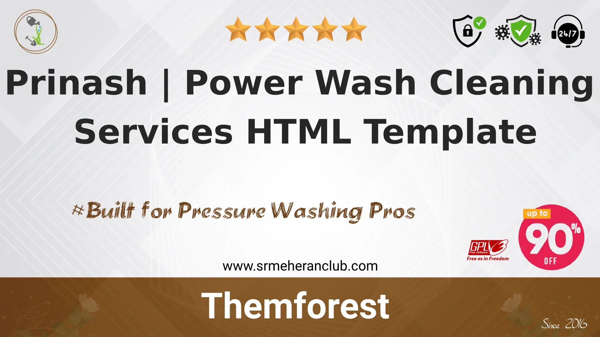 Prinash | Power Wash Cleaning Services HTML Template — Template by Themeforest