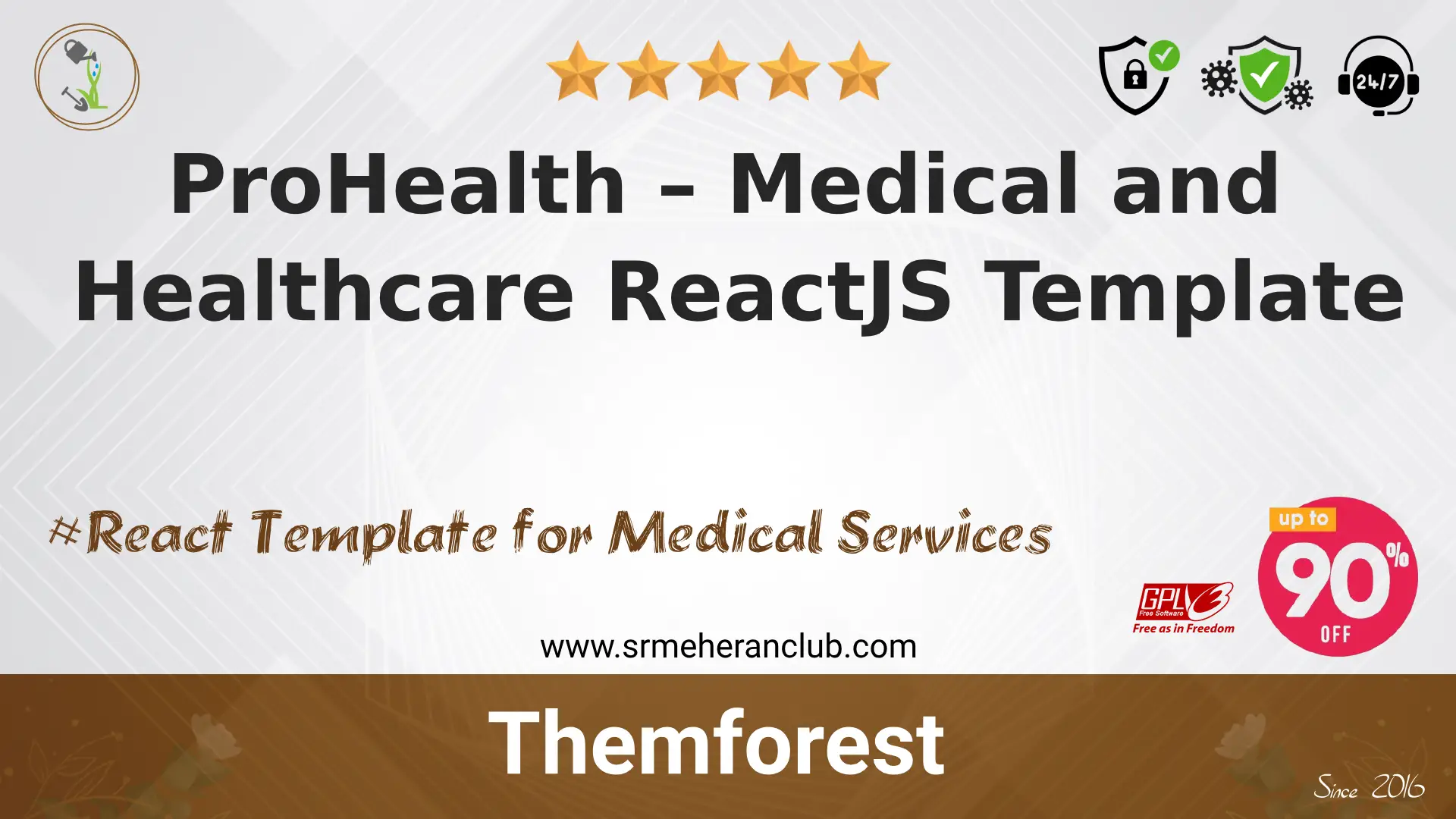 ProHealth – Medical and Healthcare ReactJS Template — Template by Themeforest