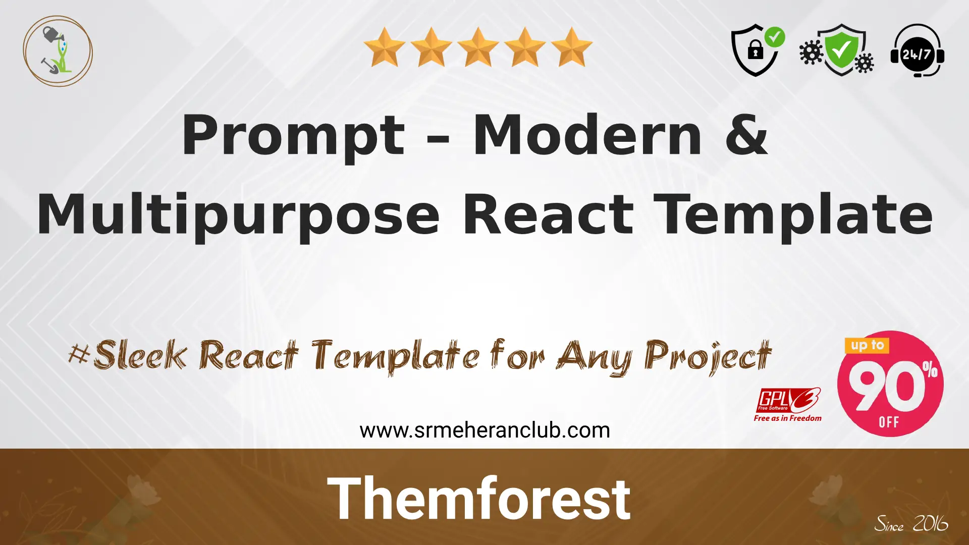 Prompt – Modern & Multipurpose React Template — Template by Themeforest