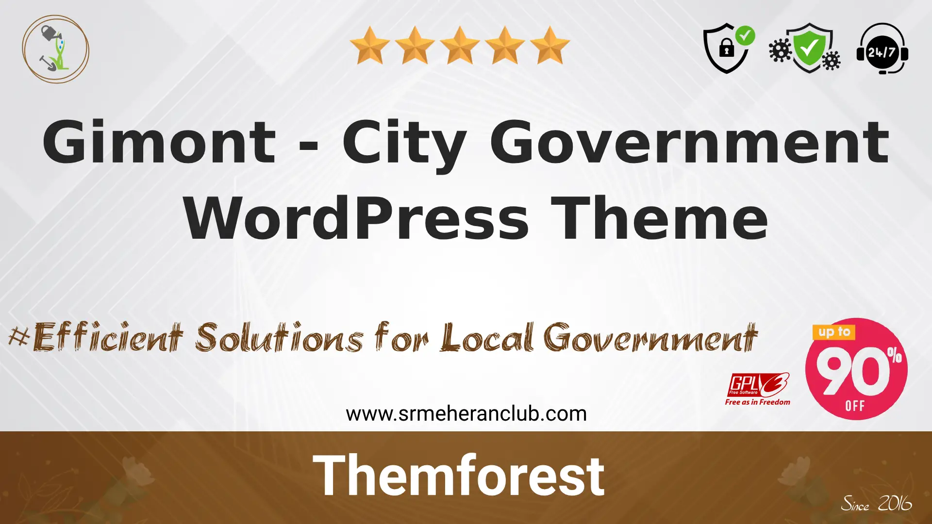 Gimont – City Government WordPress Theme — Theme by Themeforest