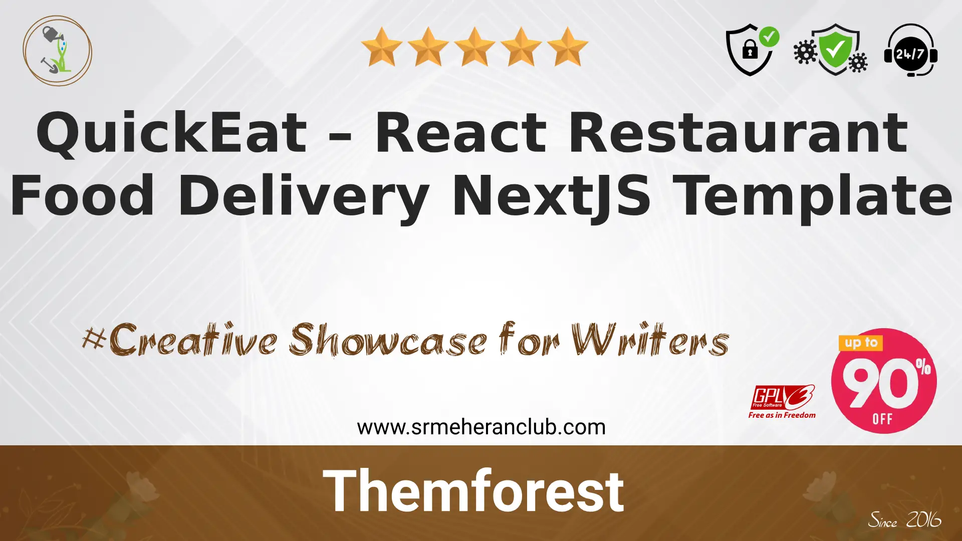QuickEat – React Restaurant Food Delivery NextJS Template — Template by Themeforest
