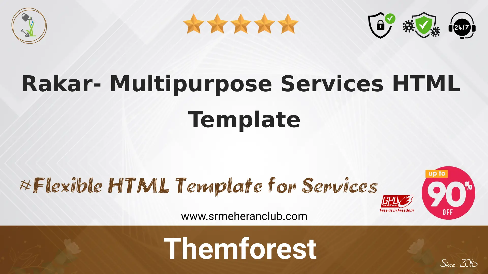 Rakar- Multipurpose Services HTML Template — Template by Themeforest
