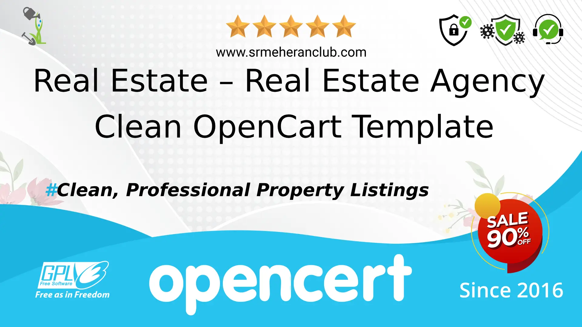 Real Estate – Real Estate Agency Clean OpenCart Template