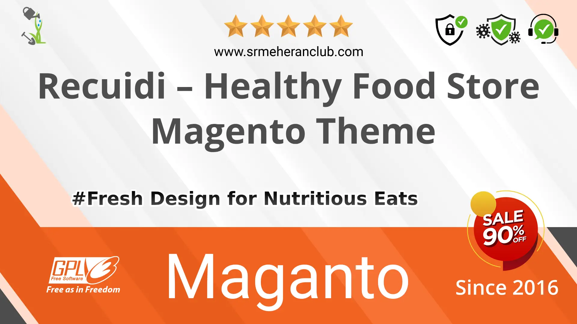Recuidi – Healthy Food Store Magento Theme