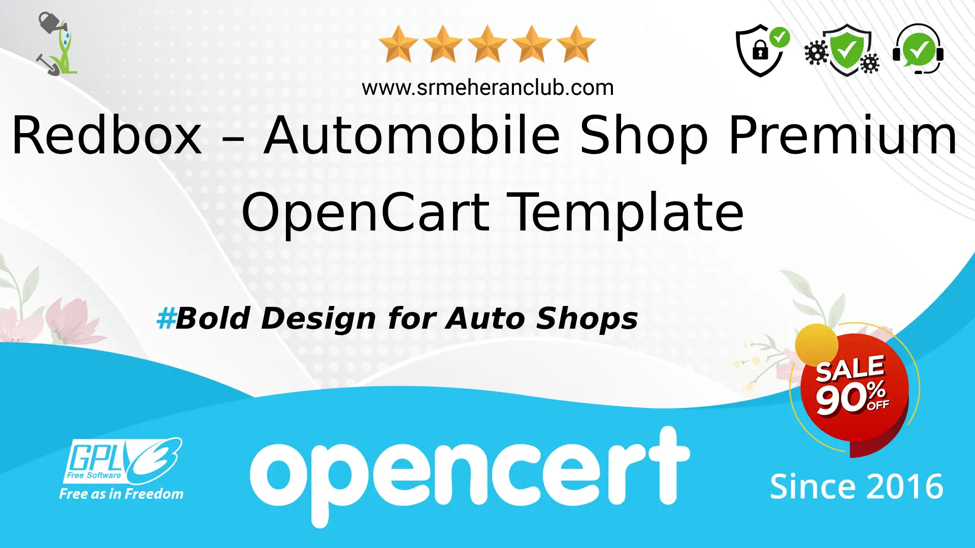 Redbox – Automobile Shop Premium OpenCart Template — Template by Templatemonster