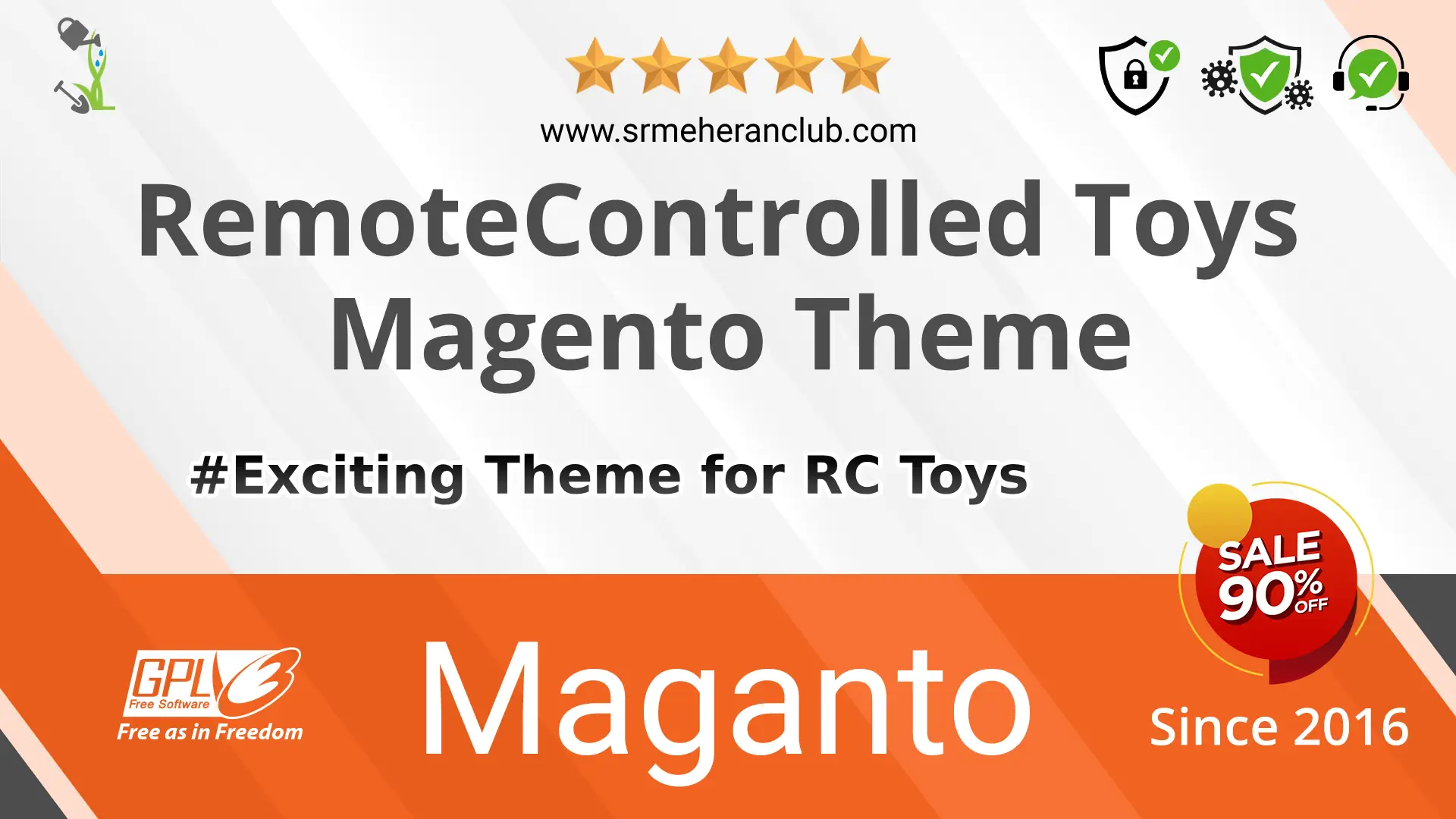 RemoteControlled Toys Magento Theme — Theme by Templatemonster