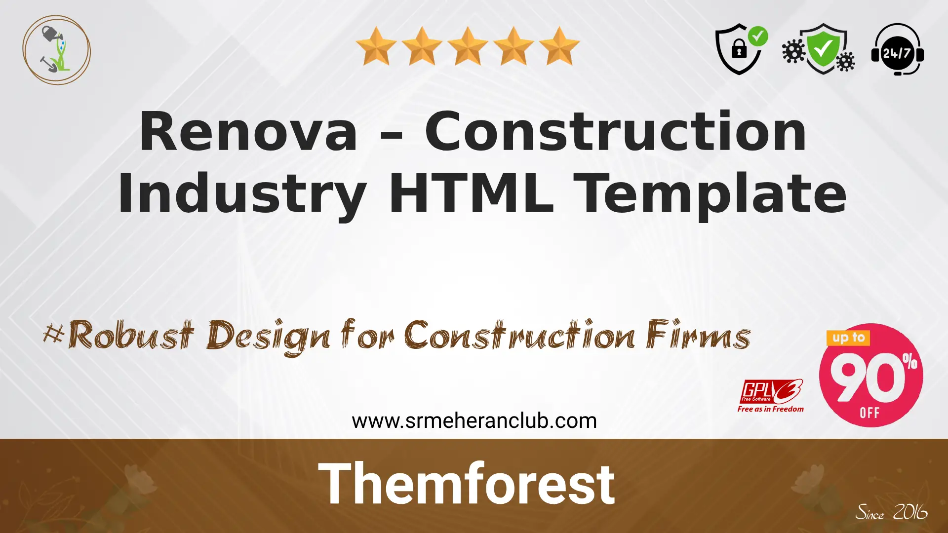 Renova – Construction Industry HTML Template