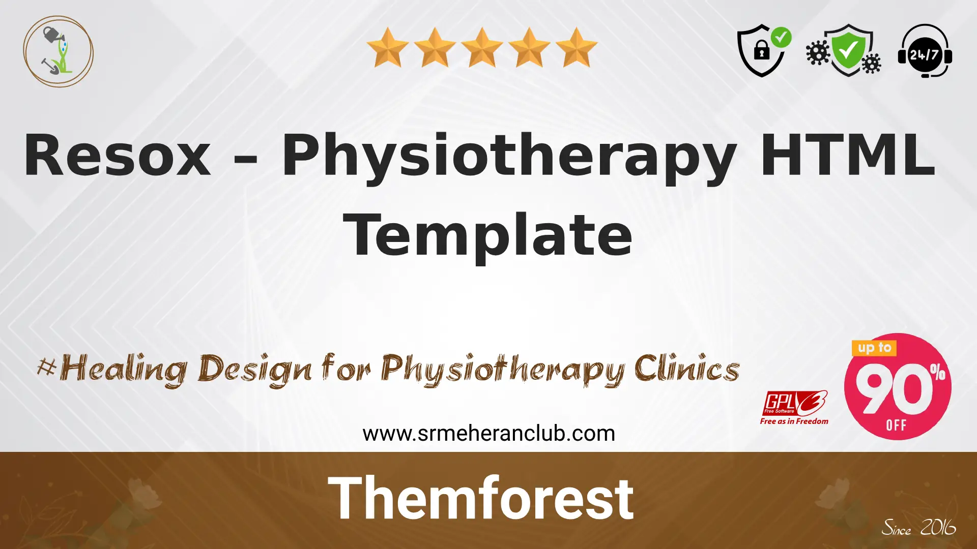 Resox – Physiotherapy HTML Template