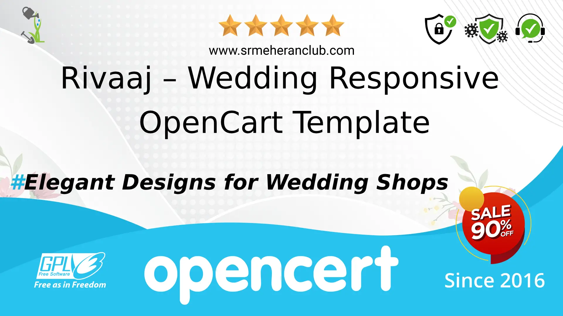 Rivaaj – Wedding Responsive OpenCart Template — Template by Templatemonster
