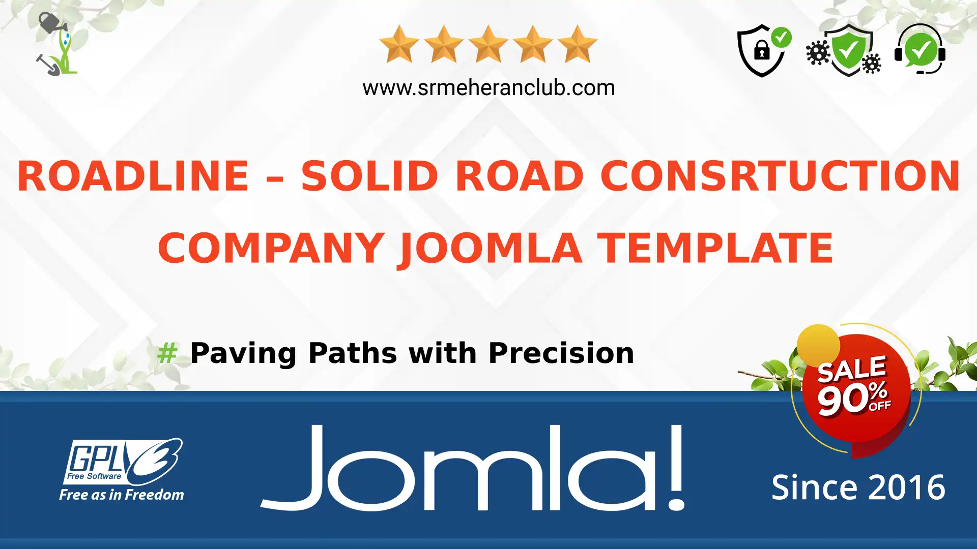 RoadLine – Solid Road Consrtuction Company Joomla Template — Theme by Templatemonster