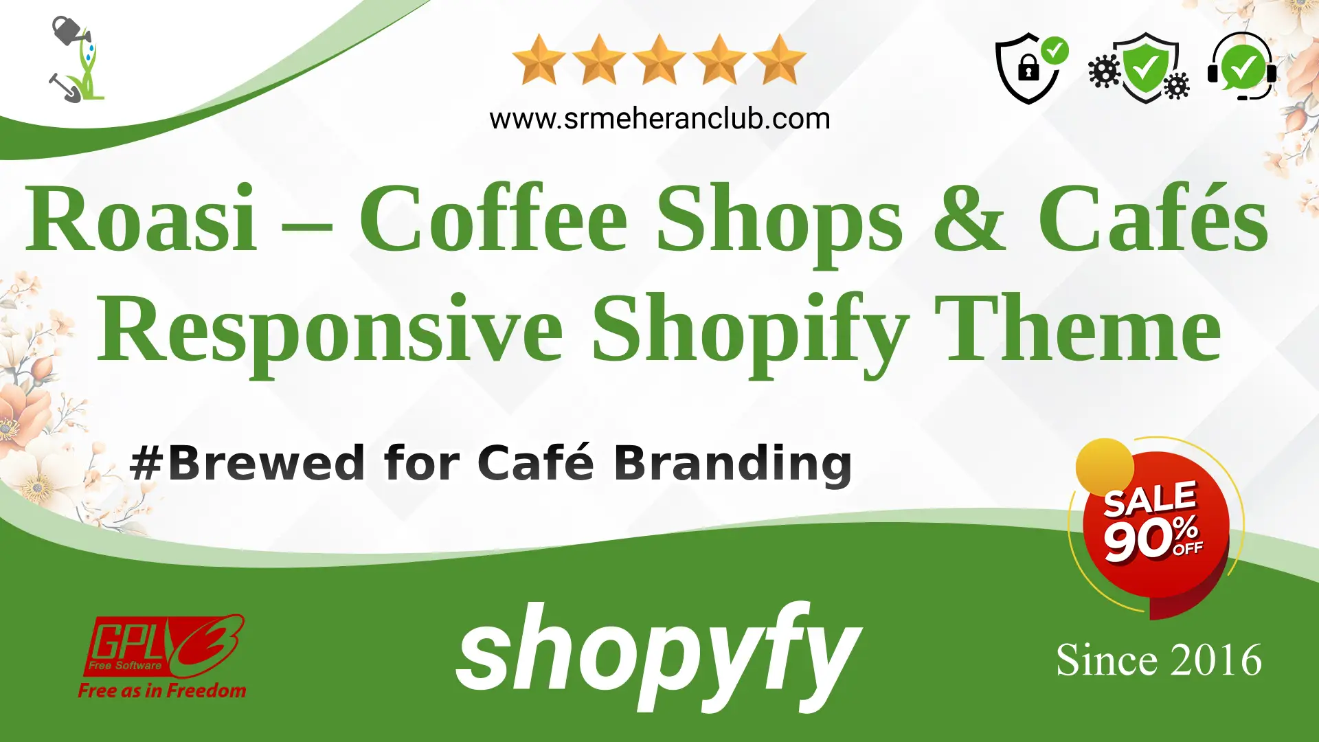 Roasi – Coffee Shops & Cafés Responsive Shopify Theme — Theme by Templatemonster