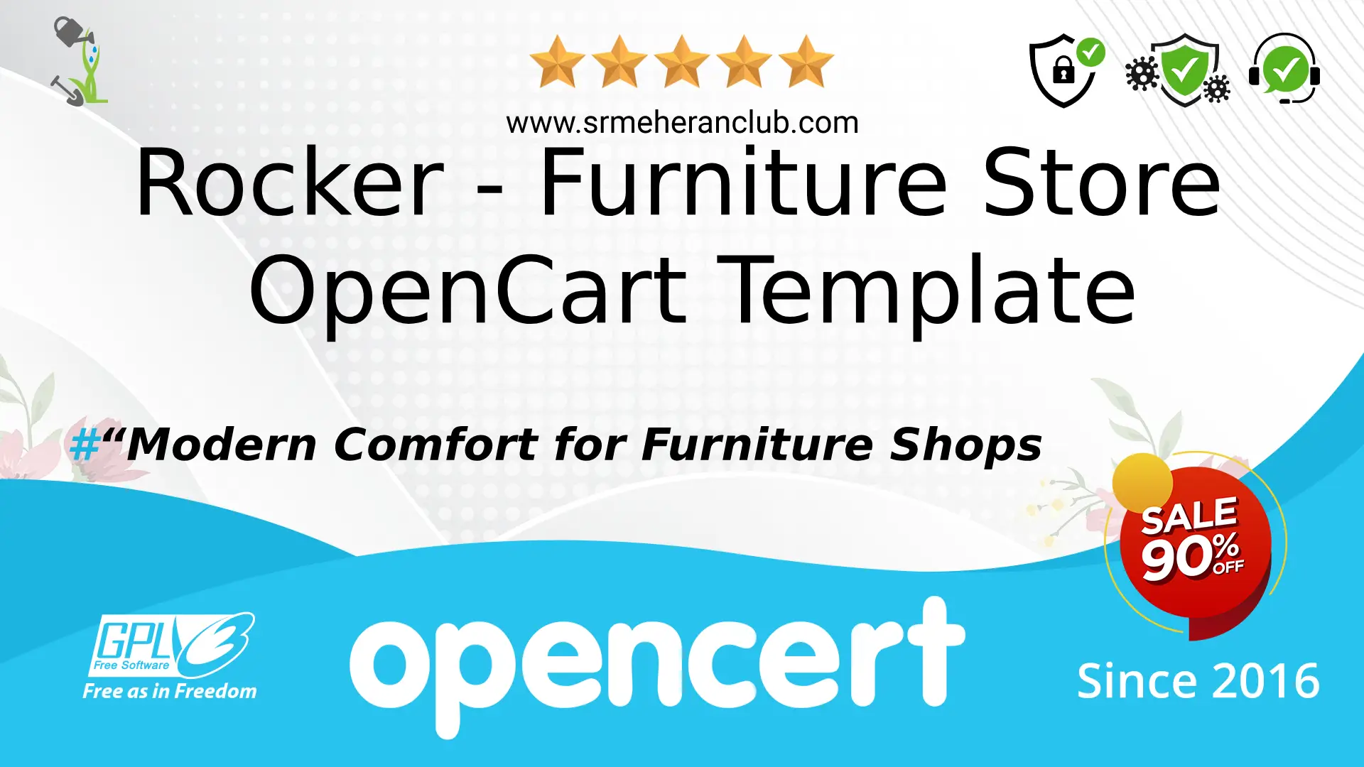 Rocker – Furniture Store OpenCart Template — Template by Templatemonster