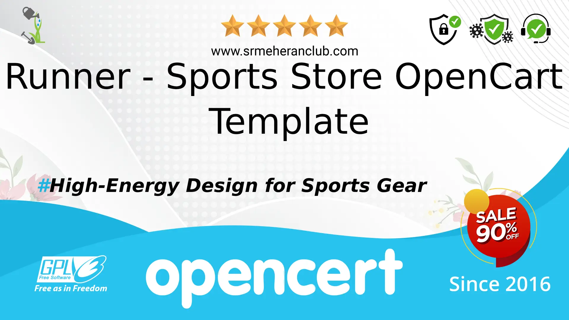 Runner – Sports Store OpenCart Template — Template by Templatemonster
