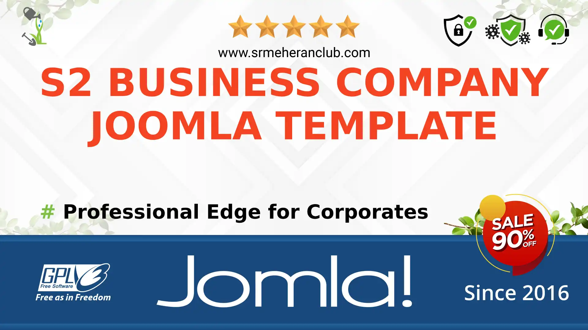 S2 Business Company Joomla Template — Theme by Templatemonster