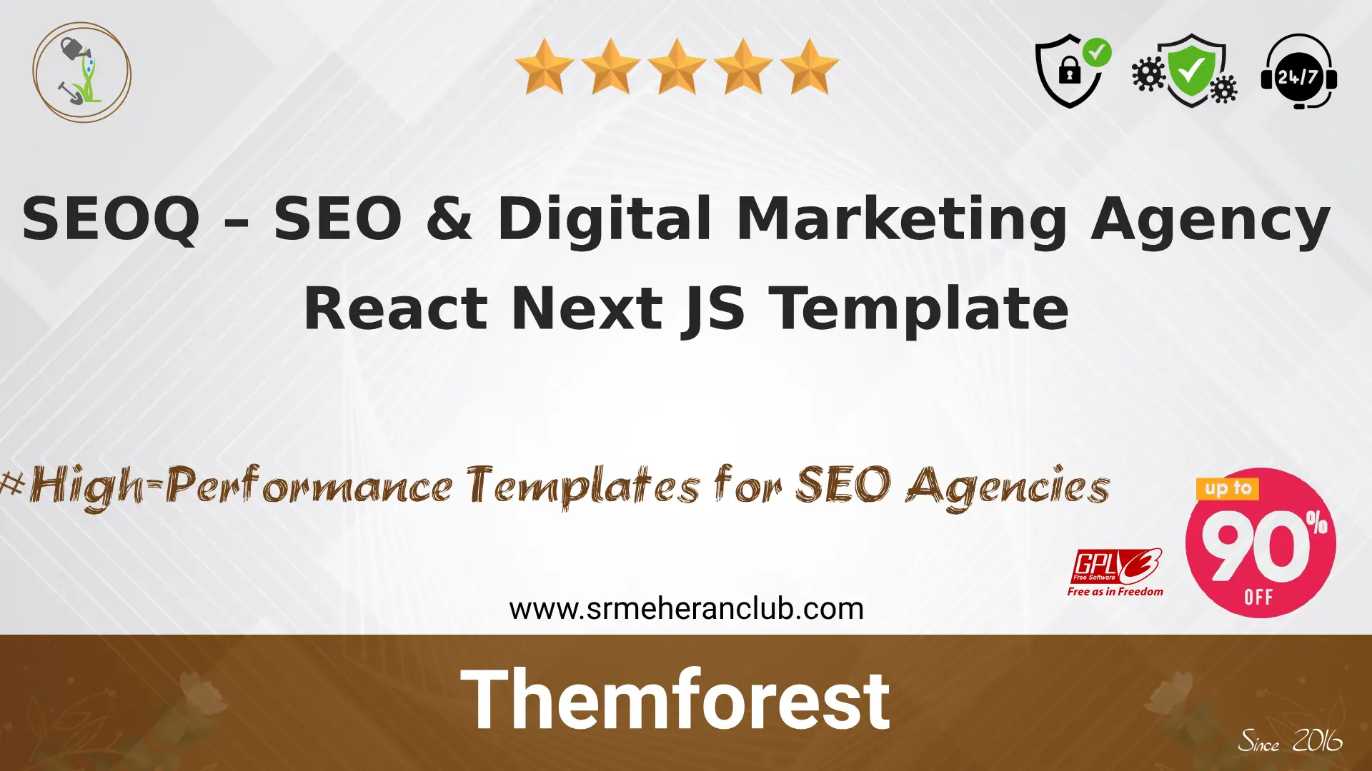SEOQ – SEO & Digital Marketing Agency React Next JS Template — Template by Themeforest