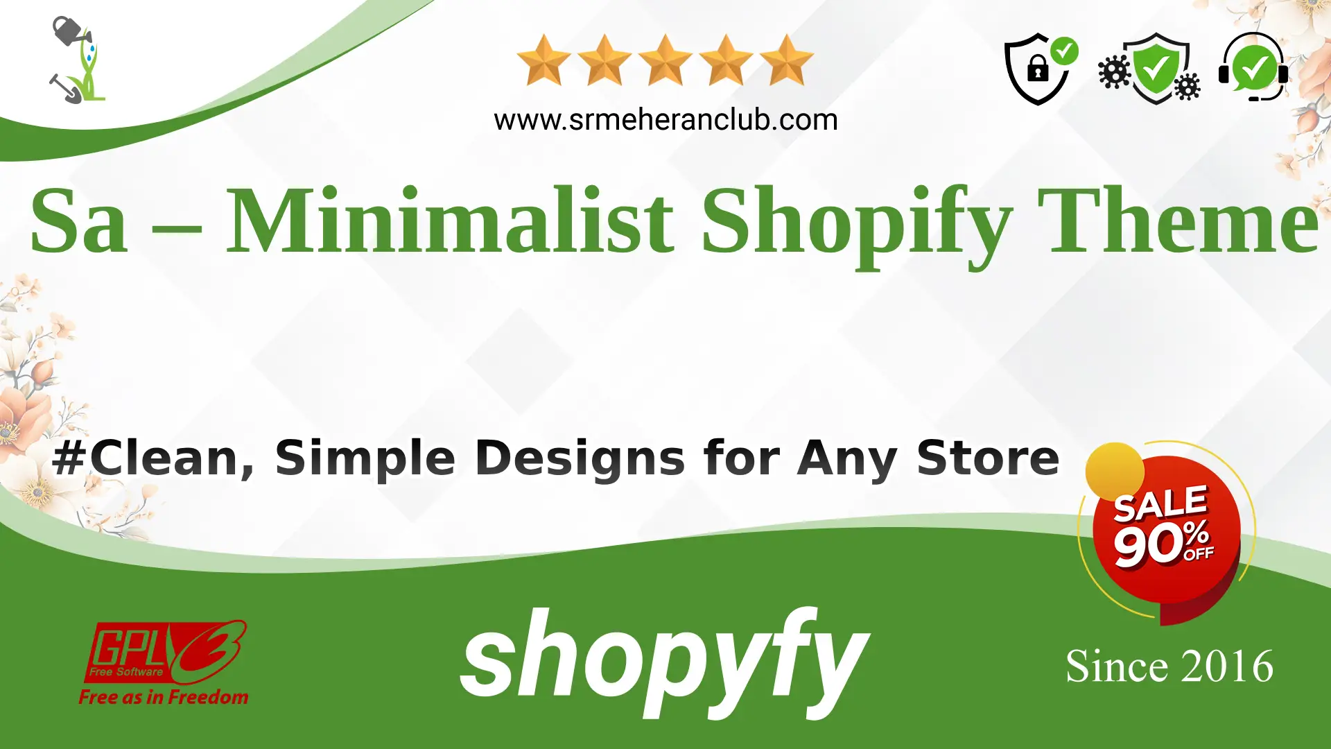 Sa – Minimalist Shopify Theme — Theme by Templatemonster