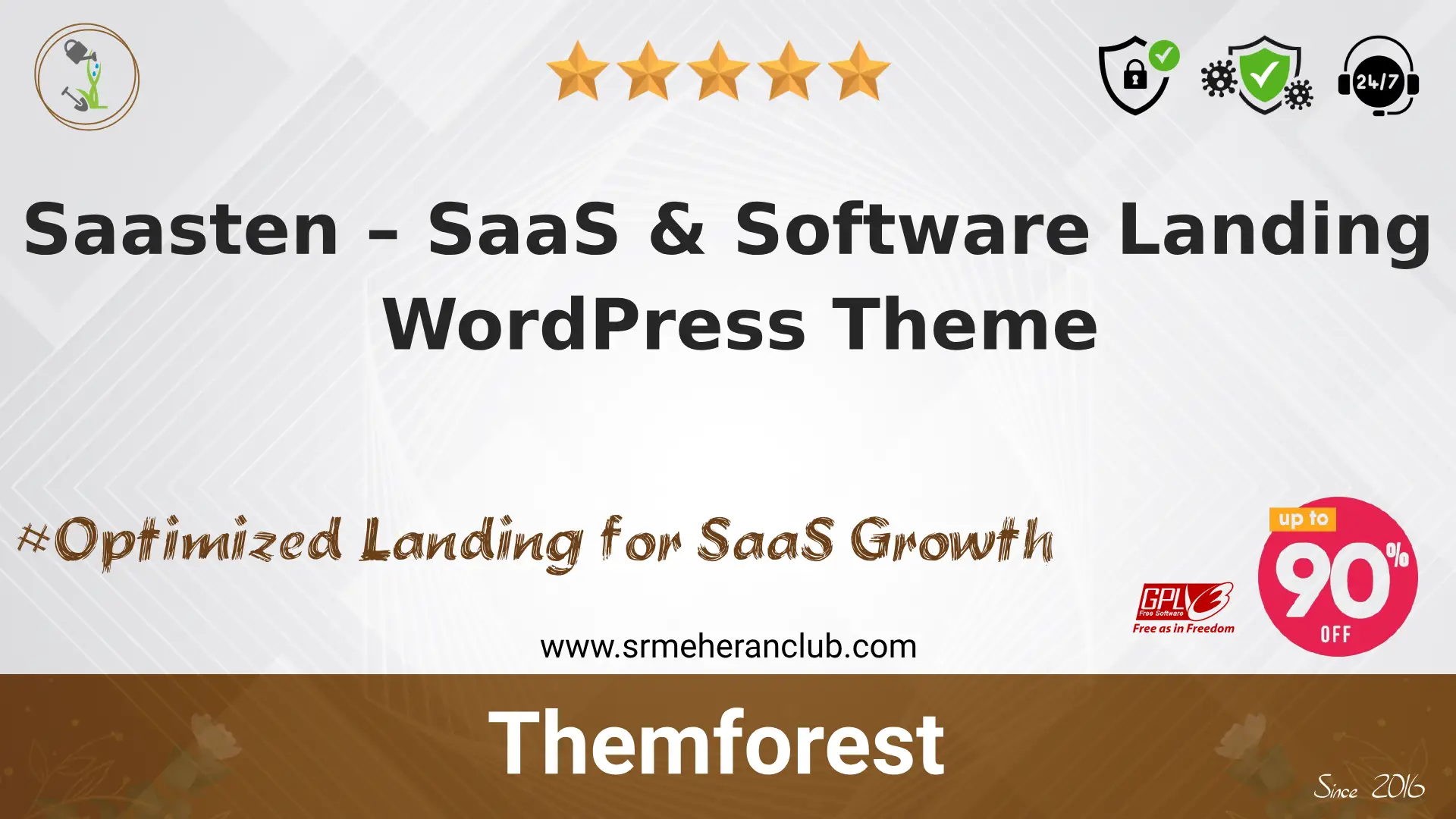 Saasten – SaaS & Software Landing WordPress Theme — Theme by Themeforest
