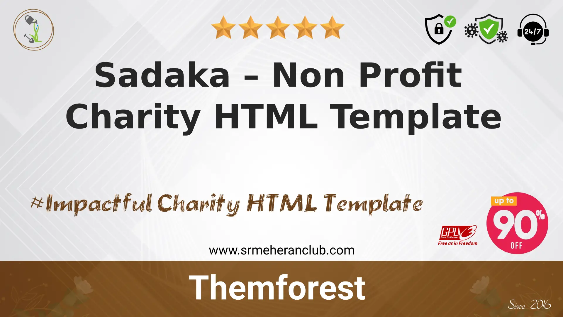Sadaka – Non Profit Charity HTML Template — Template by Themeforest
