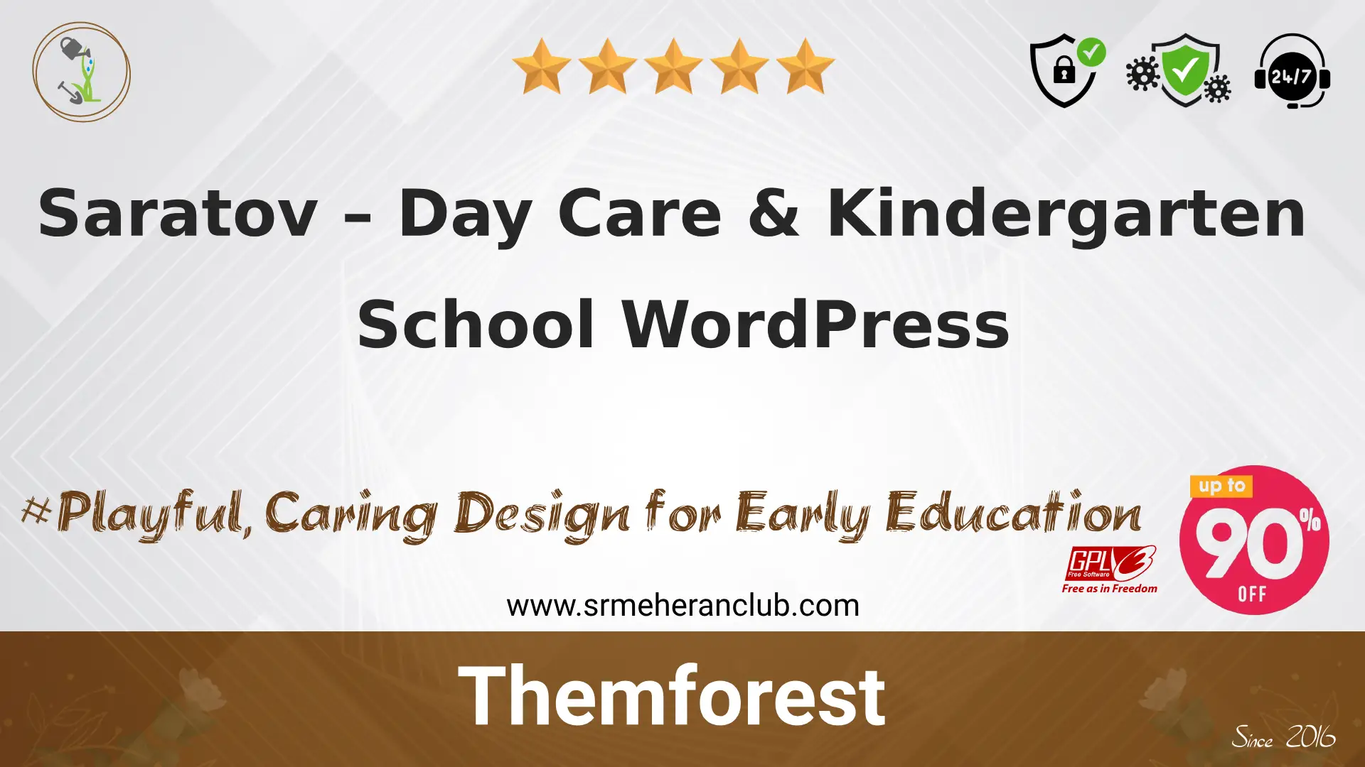 Saratov – Day Care & Kindergarten School WordPress
