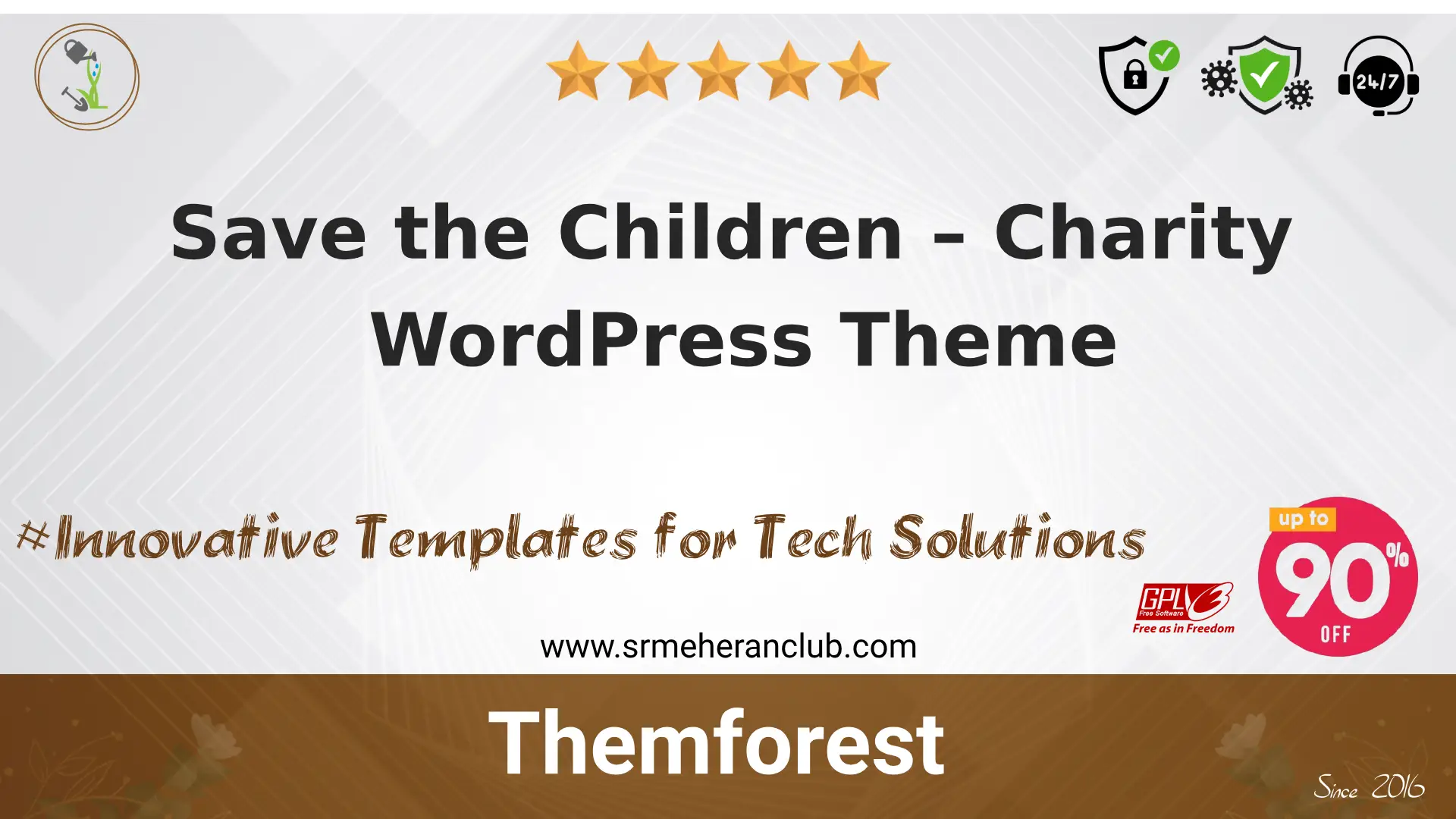 Save the Children – Charity WordPress Theme