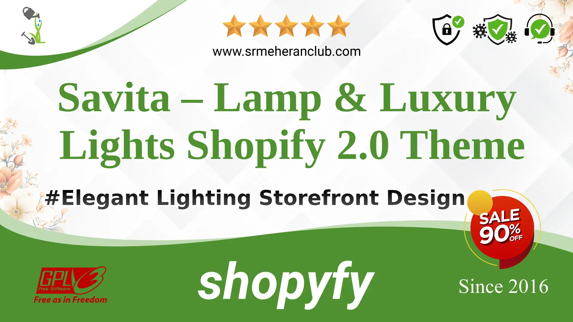 Savita – Lamp & Luxury Lights Shopify 2.0 Theme