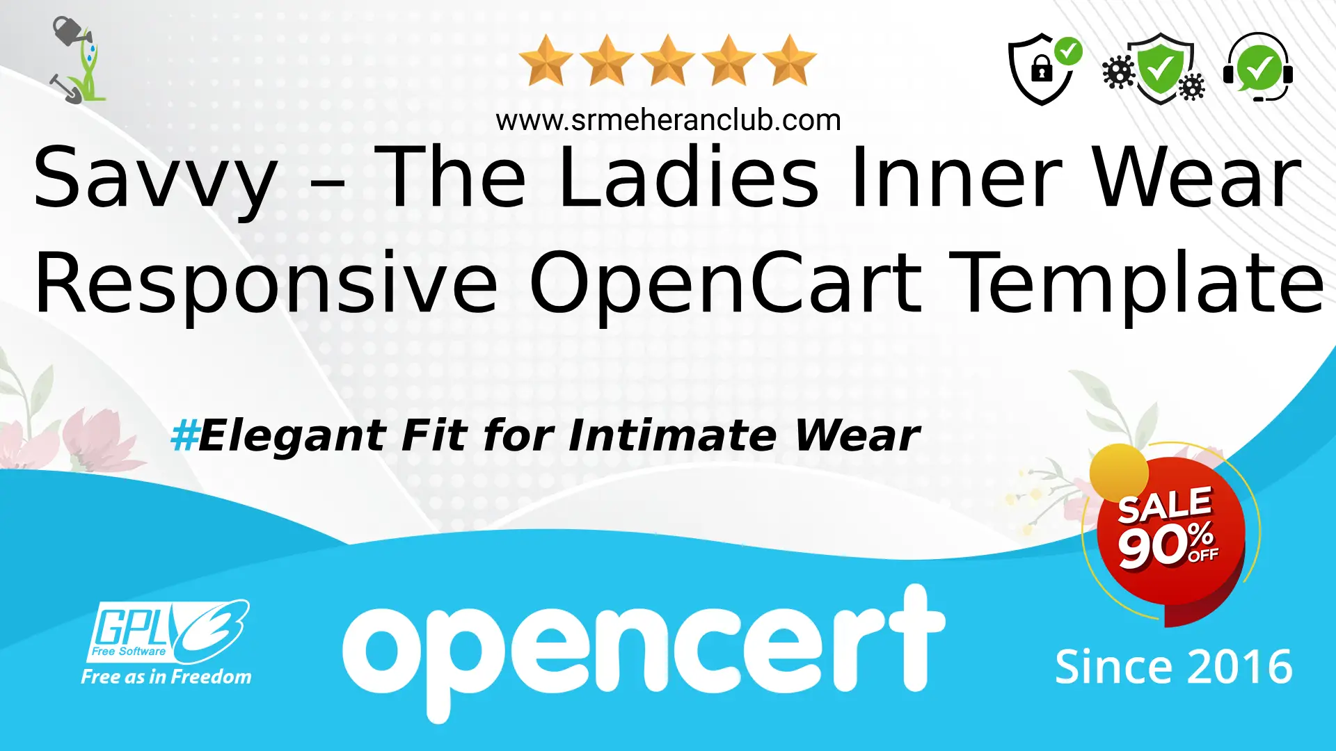 Savvy – The Ladies Inner Wear Responsive OpenCart Template — Template by Templatemonster
