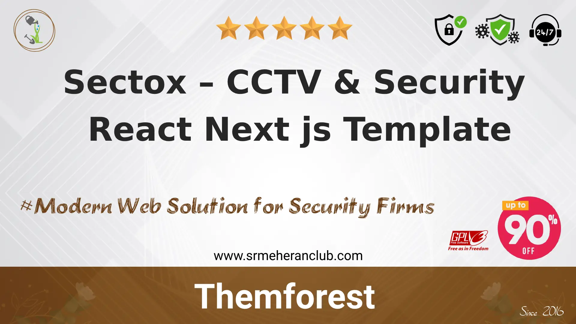 Sectox – CCTV & Security React Next js Template — Template by Themeforest
